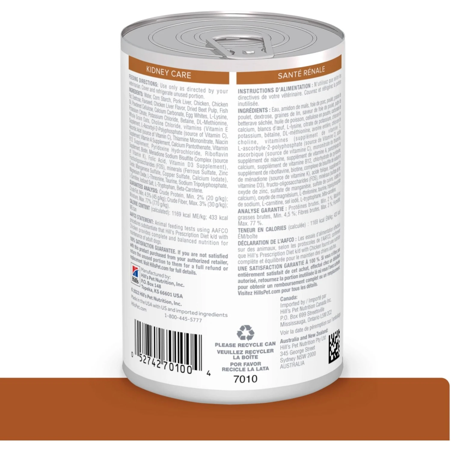 Hill's Prescription Diet K/d Kidney Care With Chicken Wet Dog Food 2 Hill's Prescription Diet K/d Kidney Care With Chicken Wet Dog Food - Image 2