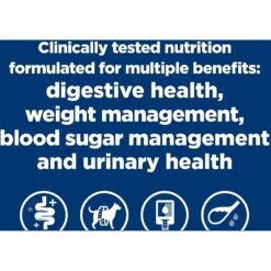 Hill's Prescription Diet W/d Multi-Benefit Chicken Flavor Dry Dog Food -Pet Wellness 69799 PT3. AC SS1800 V1651182696