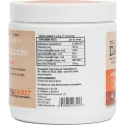 FullBucket Health Daily Probiotic Peanut Butter Flavored Powder Supplement For Dogs, 30 Count -Pet Wellness 698374 PT2. AC SS1800 V1668201828