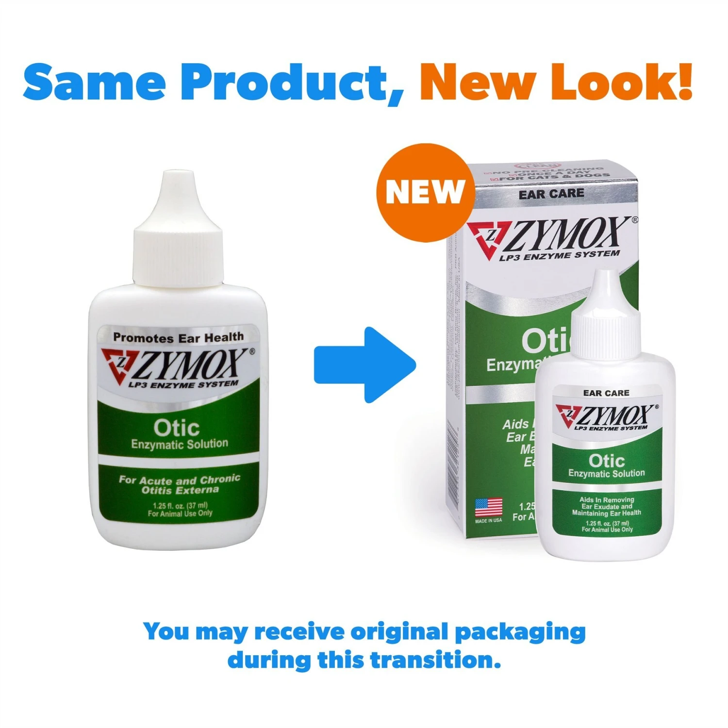 Zymox Otic Dog & Cat Ear Infection Treatment Without Hydrocortisone 2 Zymox Otic Dog & Cat Ear Infection Treatment Without Hydrocortisone - Image 2