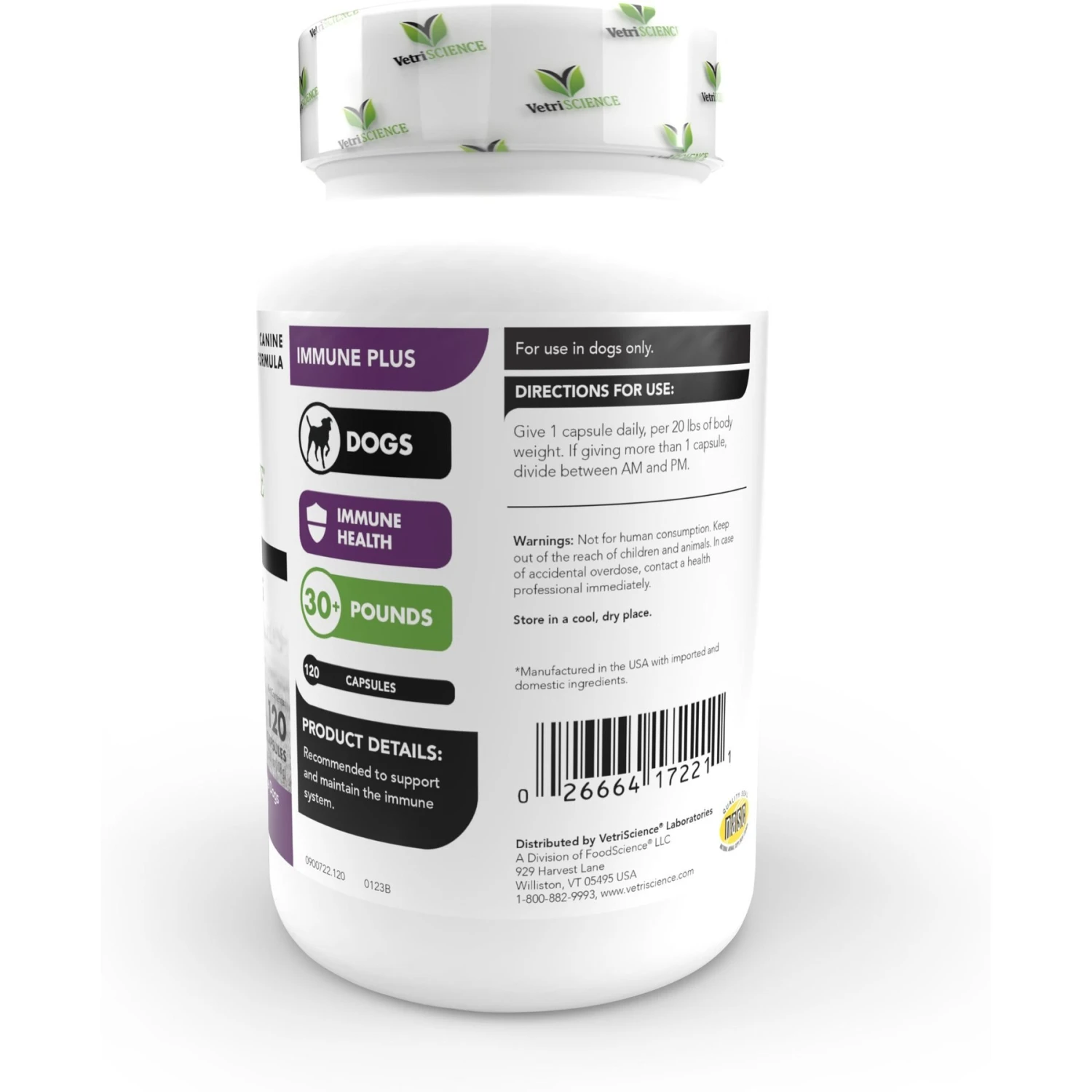VetriScience Immune Plus Immunity Support For Dogs 4 VetriScience Immune Plus Immunity Support For Dogs - Image 4