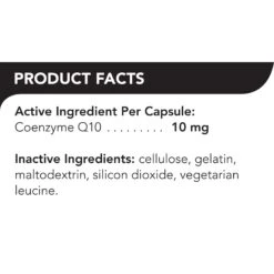 VetriScience Coenzyme Q10 10 Mg Capsules Heart Supplement For Cats & Dogs -Pet Wellness 69902 PT4. AC SS1800 V1658259130