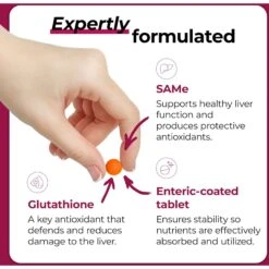 VetriScience VETRI SAMe 90 Tablets Liver Supplement For Cats & Dogs -Pet Wellness 69966 PT2. AC SS1800 V1658259693