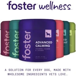 Foster Advanced Calming Banana & Beef Flavored Soft Chews Dog Health Supplement, 90 Count 17 Foster Advanced Calming Banana & Beef Flavored Soft Chews Dog Health Supplement, 90 Count -Pet Wellness 704062 PT8. AC SS1800 V1693491819