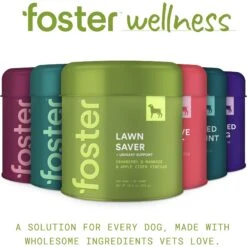 Foster Lawn Saver Chicken & Apple Flavored Soft Chews Dog Health Supplement, 90 Count 17 Foster Lawn Saver Chicken & Apple Flavored Soft Chews Dog Health Supplement, 90 Count -Pet Wellness 704078 PT8. AC SS1800 V1693491452