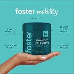 Foster Advanced Hip & Joint Banana & Apple Flavored Dog Health Supplement, 90 Count 11 Foster Advanced Hip & Joint Banana & Apple Flavored Dog Health Supplement, 90 Count -Pet Wellness 704094 PT2. AC SS1800 V1693496375