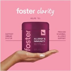 Foster Allergy & Immunity Banana & Apple Flavored Dog Supplement, 90 Count -Pet Wellness 704126 PT2. AC SS1800 V1693496080