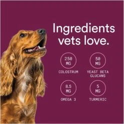 Foster Allergy & Immunity Banana & Apple Flavored Dog Supplement, 90 Count -Pet Wellness 704126 PT5. AC SS1800 V1693496378