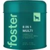 Foster 8-in-1 Multivitamin Beef & Apple Flavored Soft Chews Dog Supplement, 90 Count