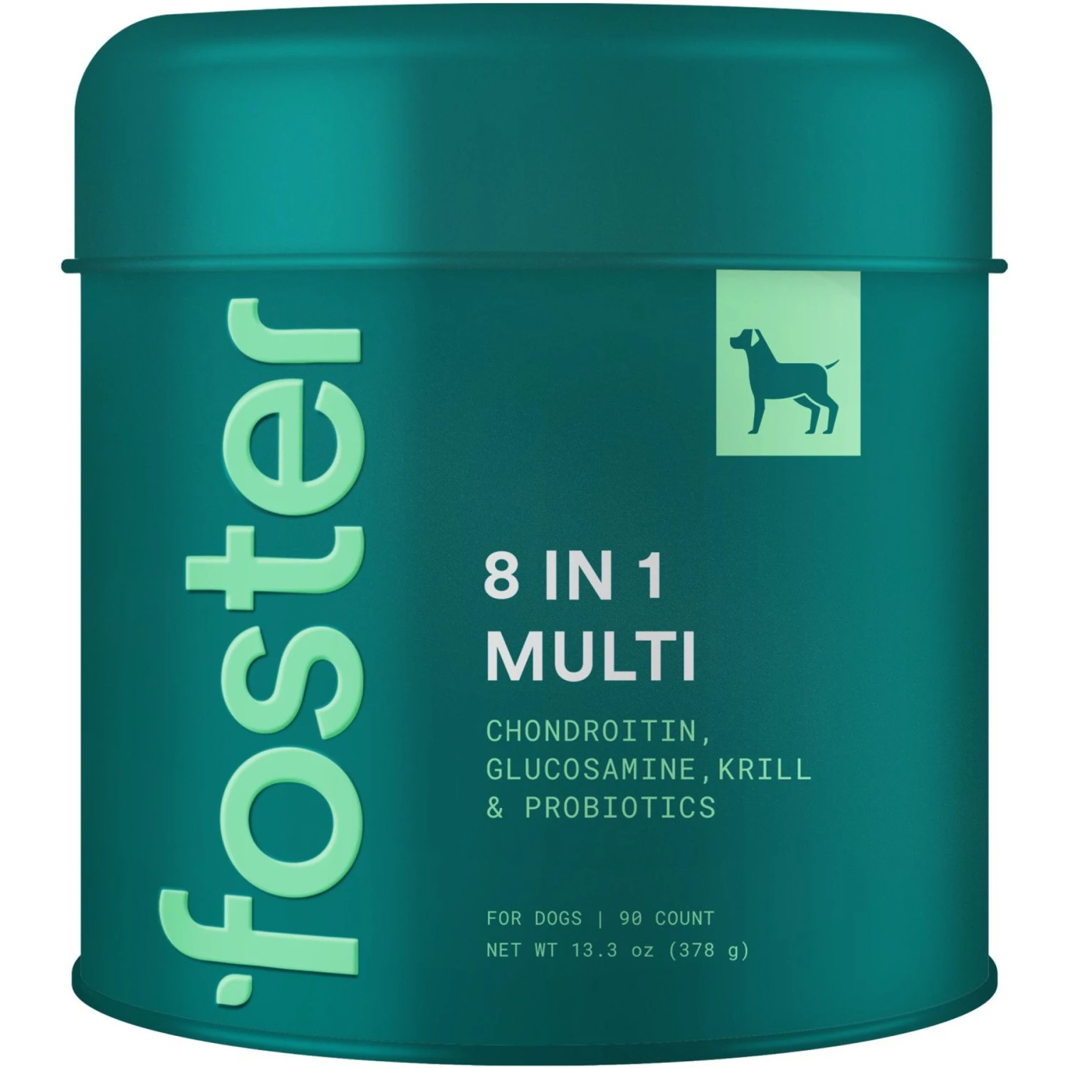 Foster 8-in-1 Multivitamin Beef & Apple Flavored Soft Chews Dog Supplement, 90 Count 1 Foster 8-in-1 Multivitamin Beef & Apple Flavored Soft Chews Dog Supplement, 90 Count