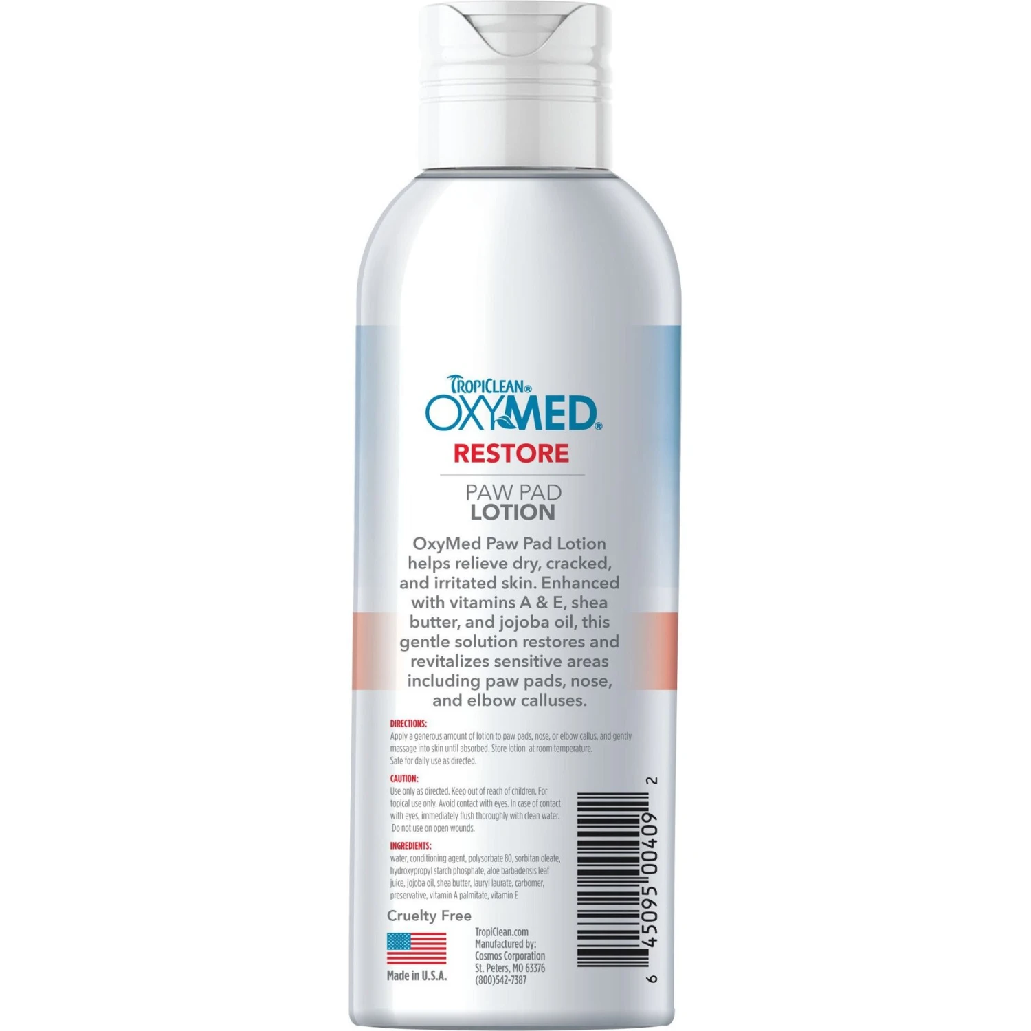 TropiClean OxyMed Soothing Paw Balm With Shea Butter Dog & Cat Cream, 4-oz Bottle 2 TropiClean OxyMed Soothing Paw Balm With Shea Butter Dog & Cat Cream, 4-oz Bottle - Image 2