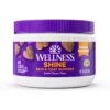 Wellness Shine Skin & Coat Bacon Flavor Chew Supplements For Dogs