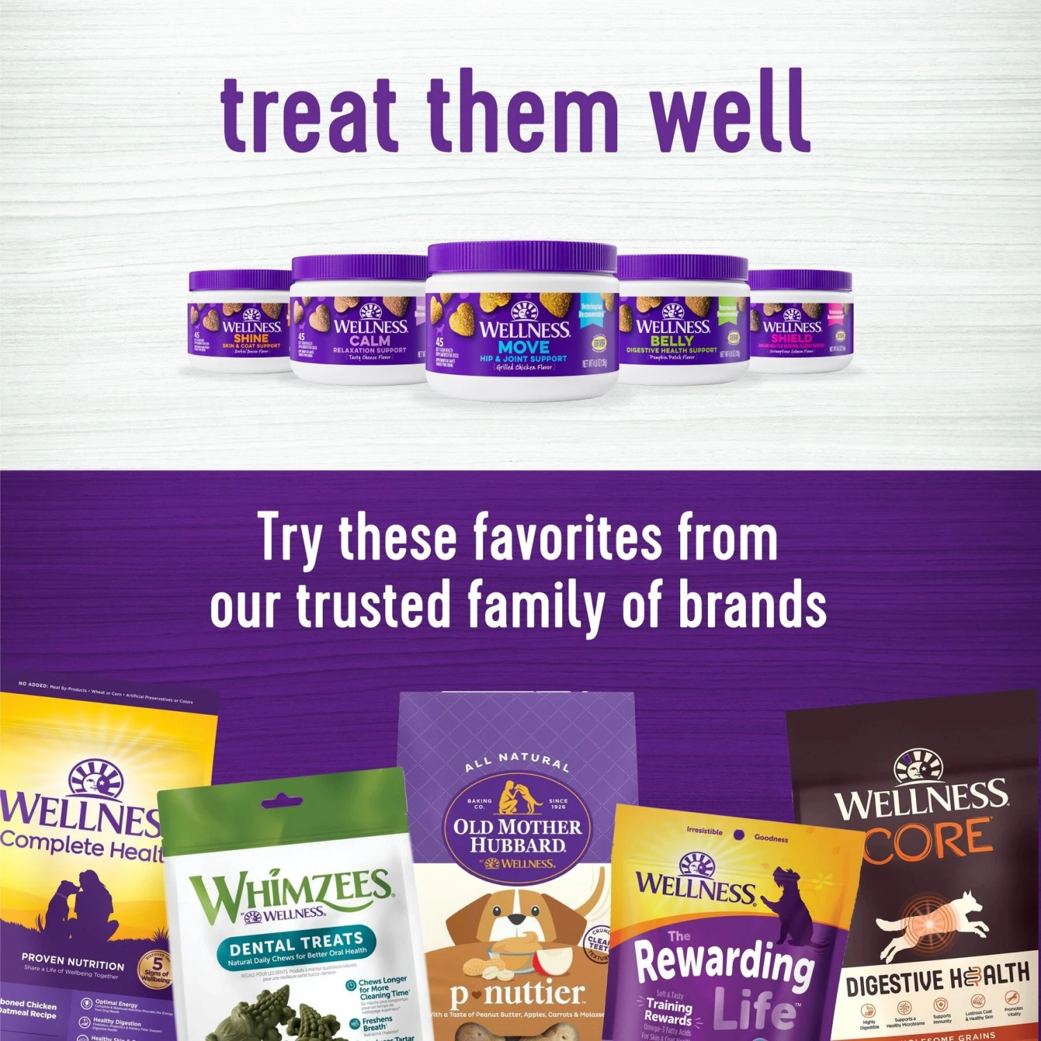 Wellness Shine Skin & Coat Bacon Flavor Chew Supplements For Dogs 8 Wellness Shine Skin & Coat Bacon Flavor Chew Supplements For Dogs - Image 8