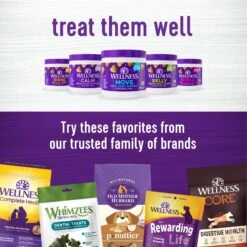 Wellness Calm Relaxation Support Cheese Flavor Chew Supplements For Dogs -Pet Wellness 704406 PT7. AC SS1800 V1683035264