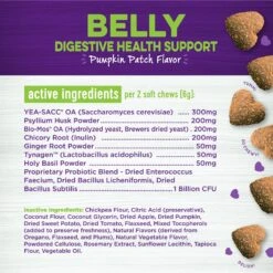 Wellness Belly Digestive Health Support Pumpkin Flavor Chew Supplements For Dogs 13 Wellness Belly Digestive Health Support Pumpkin Flavor Chew Supplements For Dogs -Pet Wellness 704454 PT5. AC SS1800 V1671648760