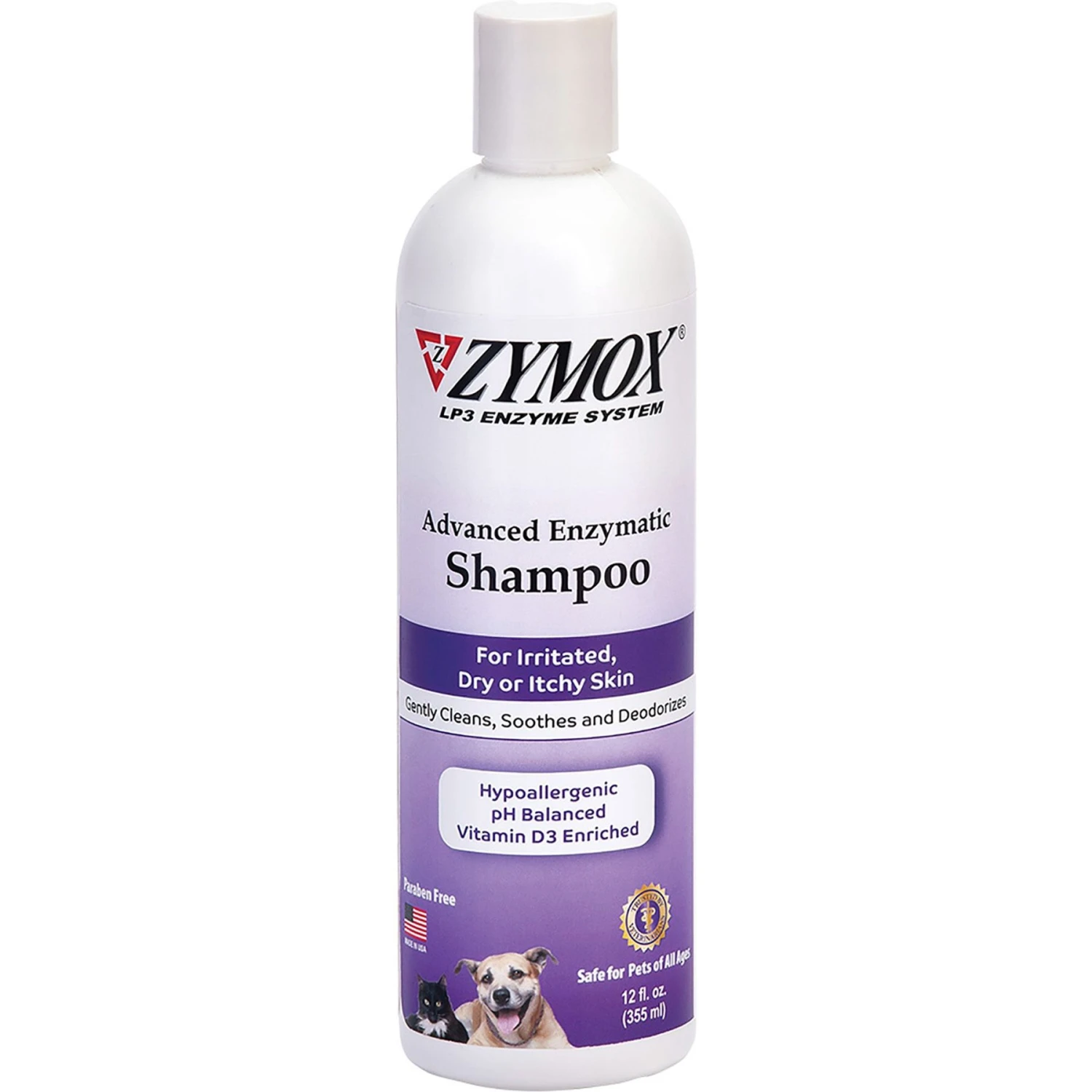 Zymox Advanced Enzymatic Oatmeal Cat & Dog Shampoo 1 Zymox Advanced Enzymatic Oatmeal Cat & Dog Shampoo