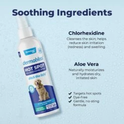 Vetnique Labs Dermabliss Hot Spot Medicated Spray For Dogs, 8-oz Bottle 11 Vetnique Labs Dermabliss Hot Spot Medicated Spray For Dogs, 8-oz Bottle -Pet Wellness 710110 PT3. AC SS1800 V1701881109
