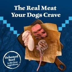 Blue Buffalo Wilderness Rocky Mountain Recipe Senior High Protein Natural Red Meat & Grain Dry Dog Food, 28-lb Bag -Pet Wellness 711326 PT2. AC SS1800 V1694549468