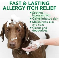 Vet's Best Allergy Itch Relief Shampoo For Dogs -Pet Wellness 71239 PT2. AC SS1800 V1632787052