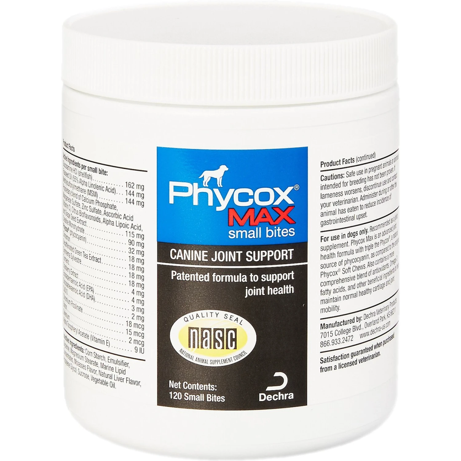 Phycox MAX Small Bites Soft Chews Joint Supplement For Dogs 1 Phycox MAX Small Bites Soft Chews Joint Supplement For Dogs