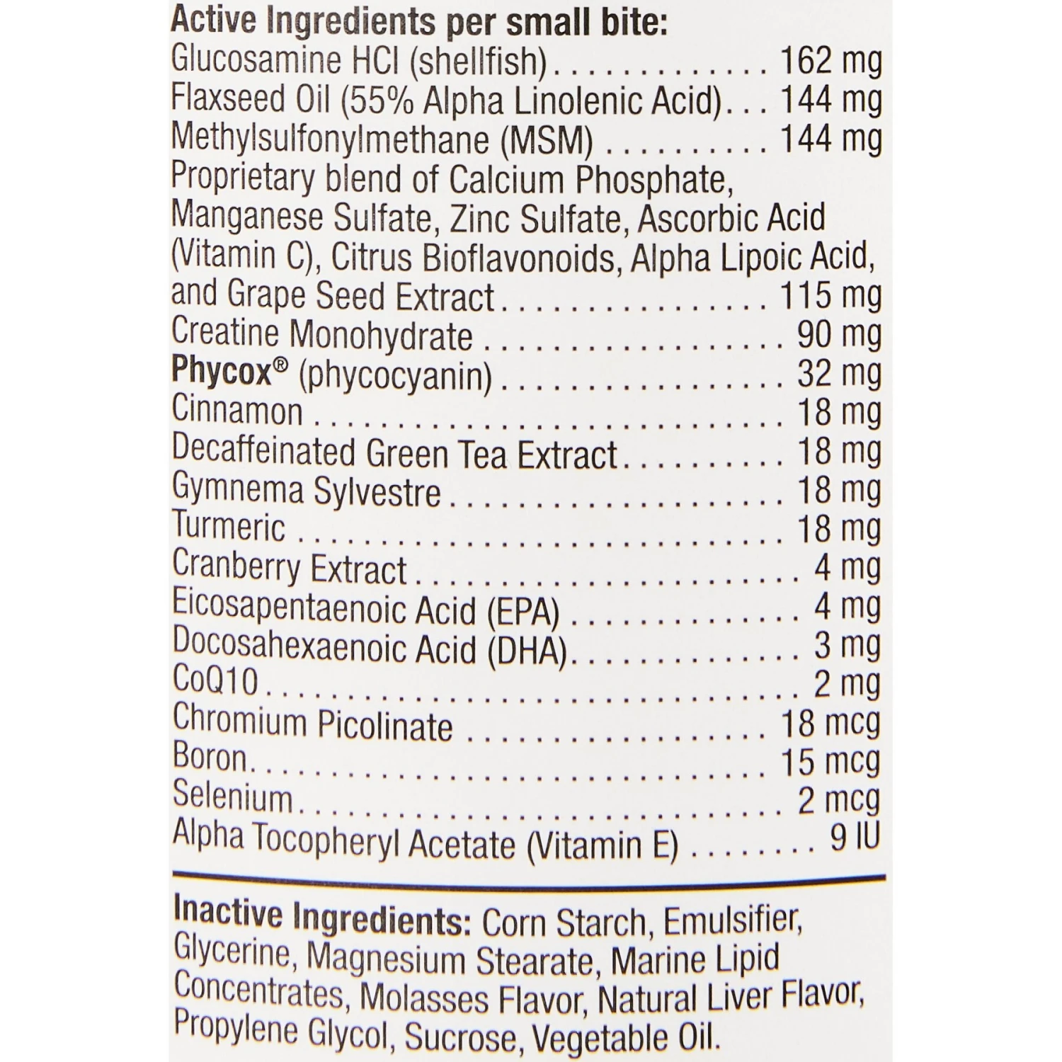 Phycox MAX Small Bites Soft Chews Joint Supplement For Dogs 2 Phycox MAX Small Bites Soft Chews Joint Supplement For Dogs - Image 2