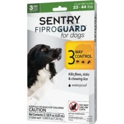 Sentry FiproGuard Flea & Tick Spot Treatment For Dogs, 23-44 Lbs
