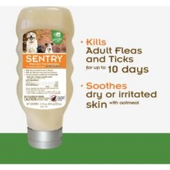 Sentry Flea & Tick Oatmeal Hawaiian Ginger Shampoo For Dogs -Pet Wellness 71533 PT2. AC SS1800 V1465830230
