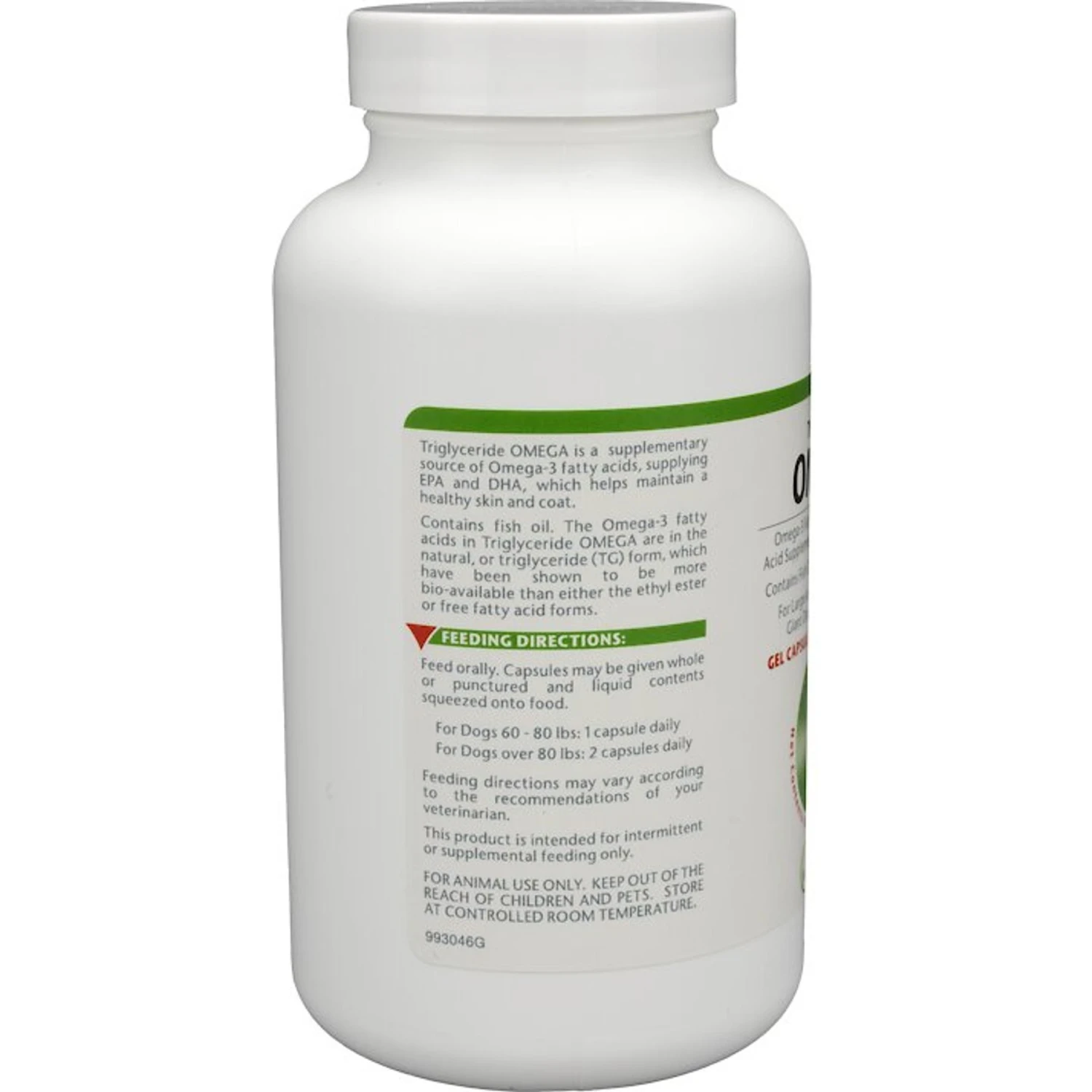 Vetoquinol Triglyceride OMEGA Omega-3 Fatty Acids Large & Giant Breed Supplement For Dogs 2 Vetoquinol Triglyceride OMEGA Omega-3 Fatty Acids Large & Giant Breed Supplement For Dogs - Image 2