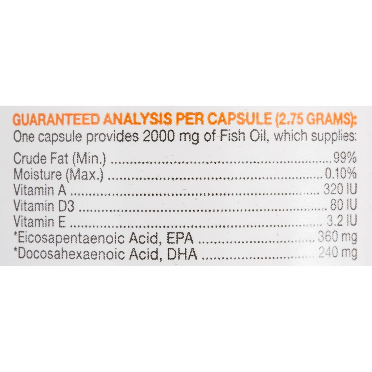 Vetoquinol Triglyceride OMEGA Omega-3 Fatty Acids Large & Giant Breed Supplement For Dogs 4 Vetoquinol Triglyceride OMEGA Omega-3 Fatty Acids Large & Giant Breed Supplement For Dogs - Image 4