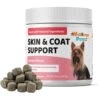 Wellnergy Pets Skin & Coat Support Supplement For Dogs, 120 Count
