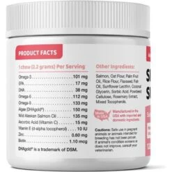 Wellnergy Pets Skin & Coat Support Supplement For Dogs, 120 Count -Pet Wellness 727342 PT2. AC SS1800 V1673977424