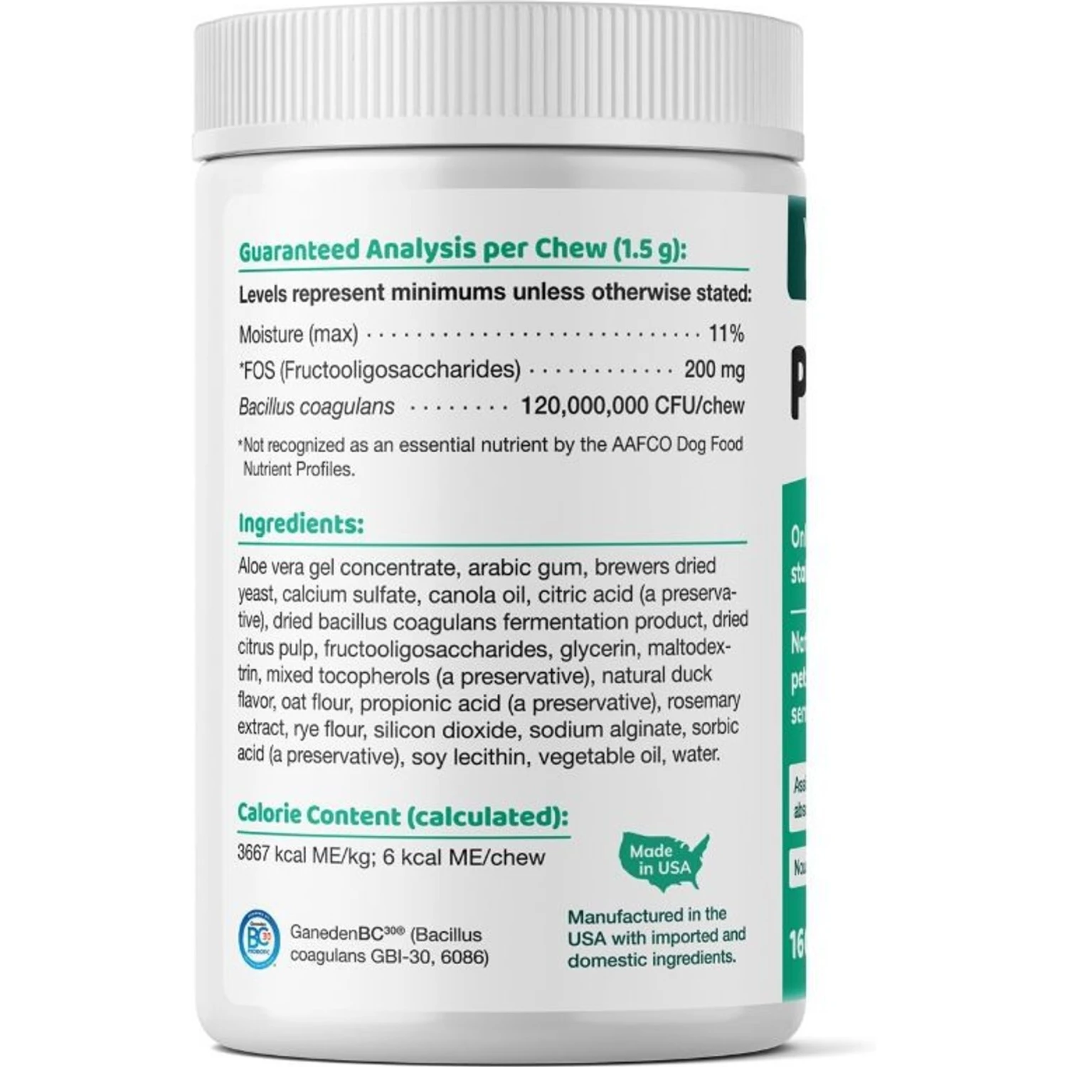 Wellnergy Pets Probiotics & Prebiotics Supplement For Cats & Dogs, 160 Count 2 Wellnergy Pets Probiotics & Prebiotics Supplement For Cats & Dogs, 160 Count - Image 2