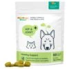 Wellnergy Pets Herbal Qbow Hip & Joint Supplement For Dogs & Cats, 60 Count
