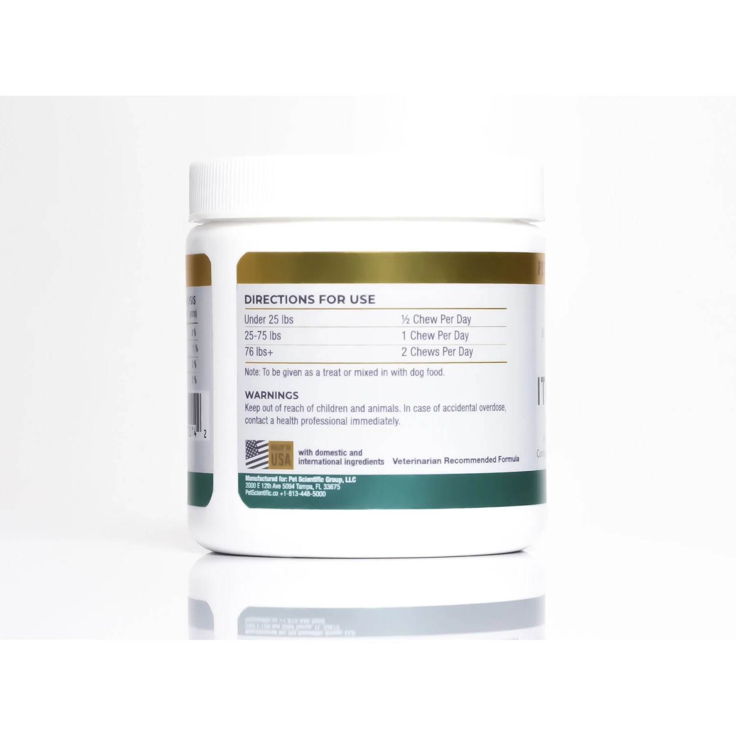 PetScy Itch Relief Pork Flavored Chew Supplement For Dogs, 30 Count 2 PetScy Itch Relief Pork Flavored Chew Supplement For Dogs, 30 Count - Image 2