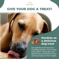 PetScy Itch Relief Pork Flavored Chew Supplement For Dogs, 30 Count 15 PetScy Itch Relief Pork Flavored Chew Supplement For Dogs, 30 Count -Pet Wellness 727726 PT6. AC SS1800 V1671724587