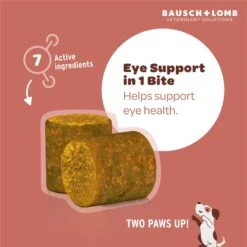 Project Watson Eye Health Salmon & Carrot Flavored Soft Chew Supplement For Dogs, 60 Count -Pet Wellness 727982 PT2. AC SS1800 V1670517680