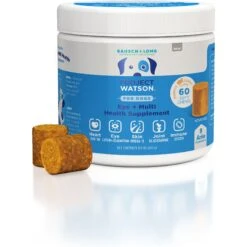 Project Watson Eye & Multi Health Pumpkin & Carrot Flavored Soft Chew Supplement For Dogs, 60 Count