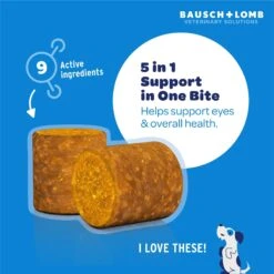 Project Watson Eye & Multi Health Pumpkin & Carrot Flavored Soft Chew Supplement For Dogs, 60 Count -Pet Wellness 727998 PT2. AC SS1800 V1670508765