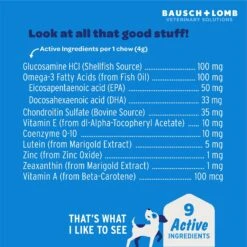 Project Watson Eye & Multi Health Pumpkin & Carrot Flavored Soft Chew Supplement For Dogs, 60 Count -Pet Wellness 727998 PT3. AC SS1800 V1670515471