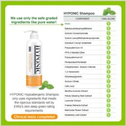 Hyponic Natural Therapy Hypoallergenic Short Coat Puppy Dog Shampoo, 10.1-oz Bottle -Pet Wellness 730846 PT5. AC SS1800 V1671822944