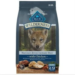 Blue Buffalo Wilderness Puppy High Protein Natural Chicken & Wholesome Grains Dry Dog Food