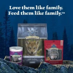Blue Buffalo Wilderness Puppy High Protein Natural Chicken & Wholesome Grains Dry Dog Food -Pet Wellness 733510 PT8. AC SS1800 V1694549409