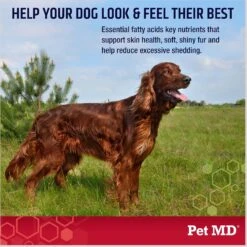 Pet MD Omega 3-6-9 Select Soft Chews With Krill Dog Supplement -Pet Wellness 734774 PT2. AC SS1800 V1678484986