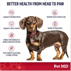 Pet MD Omega 3-6-9 Select Soft Chews With Krill Dog Supplement -Pet Wellness 734774 PT6. AC SS1800 V1678481153