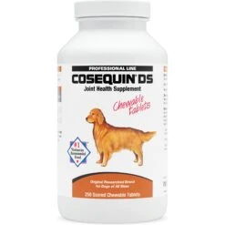 Nutramax Cosequin With Glucosamine & Chondroitin DS Chewable Tablets Joint Supplement For Dogs