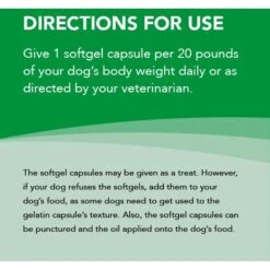 Nutramax Welactin Omega-3 Fish Oil Skin Liquid Softgels Skin & Coat Supplement For Dogs -Pet Wellness 73553 PT5. AC SS1800 V1668637221