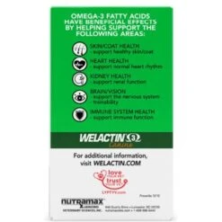 Nutramax Welactin Omega-3 Fish Oil Skin Liquid Softgels Skin & Coat Supplement For Dogs -Pet Wellness 73553 PT7. AC SS1800 V1668632030