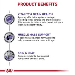 Royal Canin Veterinary Diet Adult Mature Consult Medium Breed Dry Dog Food -Pet Wellness 73706 PT5. AC SS1800 V1694463365