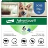Advantage II Flea Spot Treatment For Dogs, Over 55 Lbs
