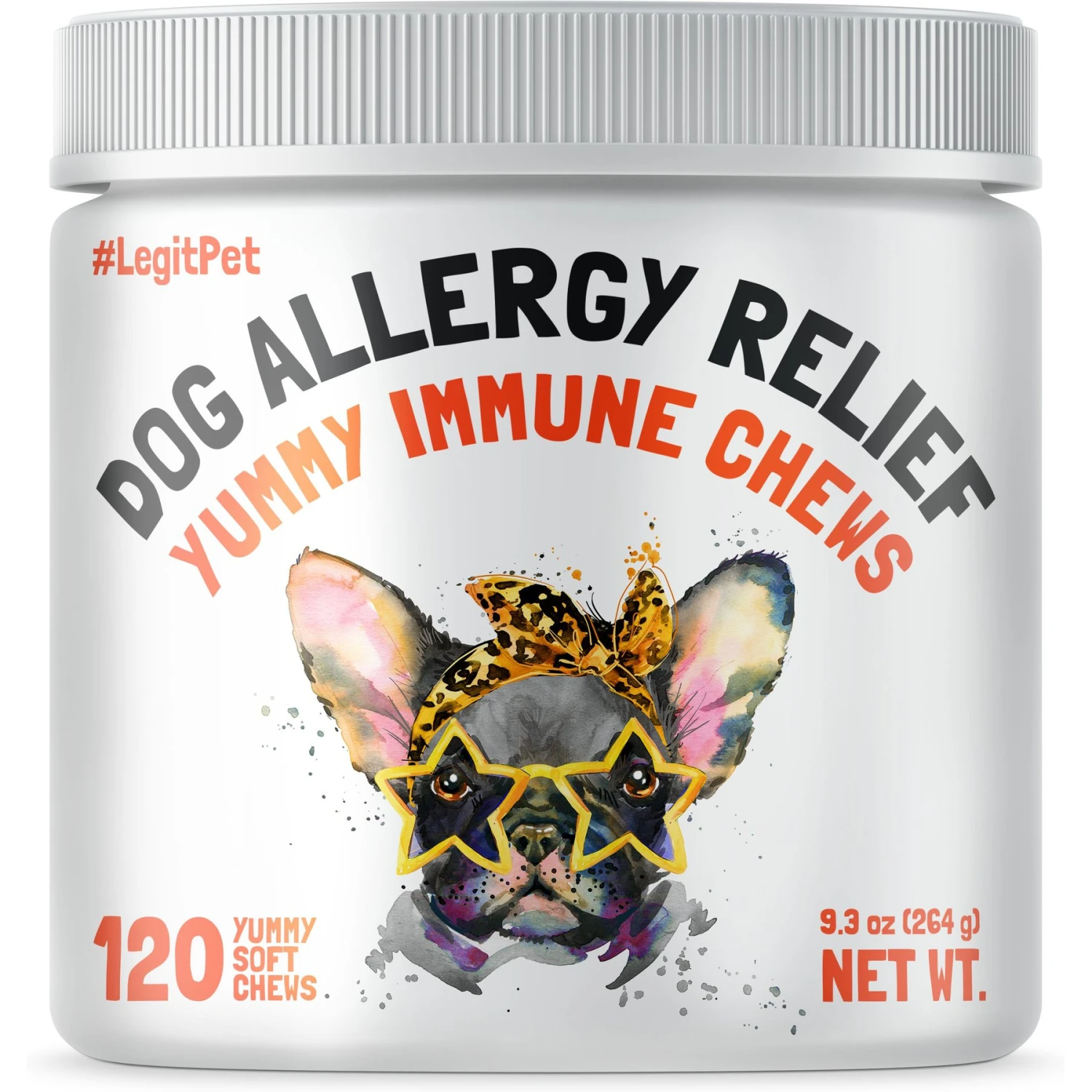 Legitpet Allergy & Immune Support Chicken Flavored Chew Supplement For Adult Dogs 1 Legitpet Allergy & Immune Support Chicken Flavored Chew Supplement For Adult Dogs